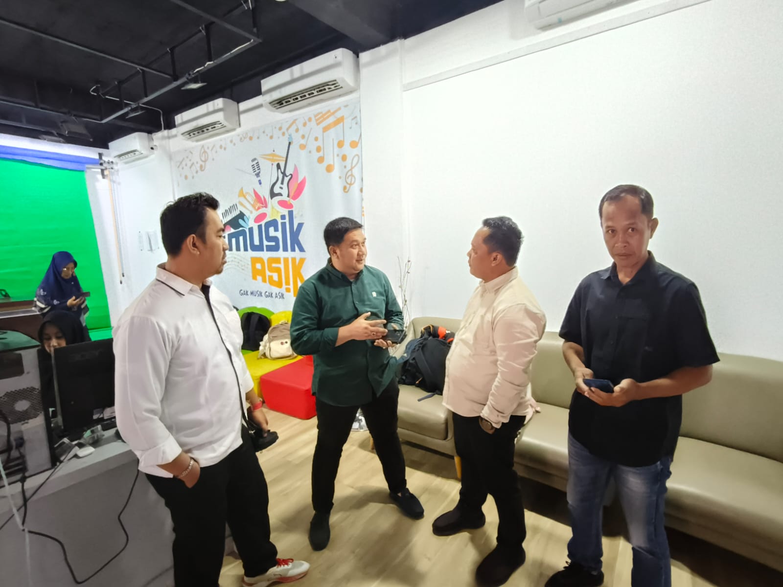 Dinas Kominfo Pemerintah Kabupaten Kaur Kunker ke Media RBTV Bengkulu