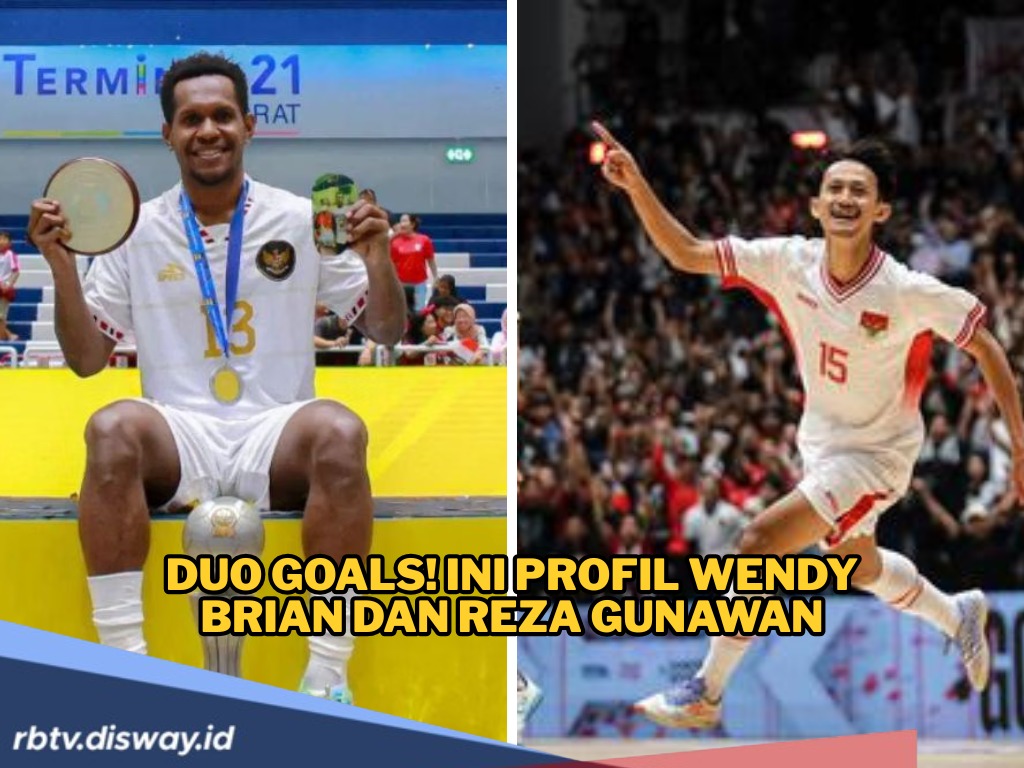 Profil Wendy Brian dan Reza Gunawan, Mesin Gol Kemenangan Timnas Futsal  Indonesia atas Australia
