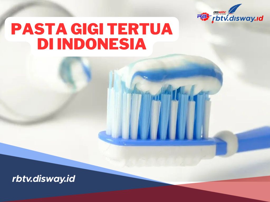 Ini Pasta Gigi Tertua di Indonesia, Masih Eksis hingga Kini