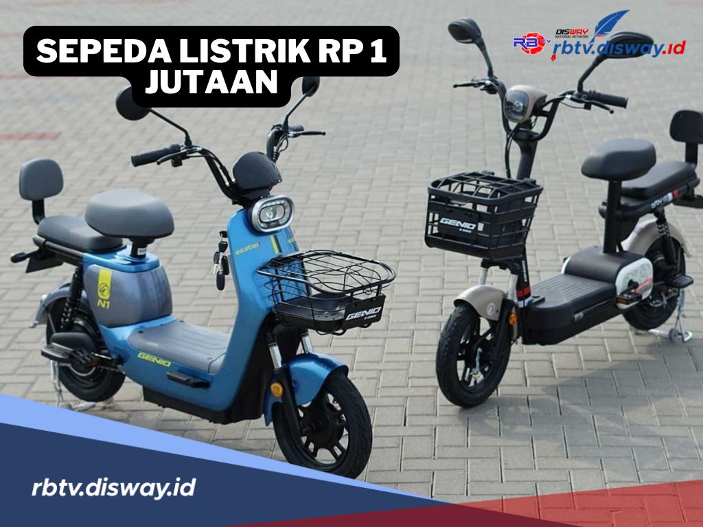 Rekomendasi Sepeda Listrik Harga Rp 1 Jutaan Terbaik 2025, Baterai Irit