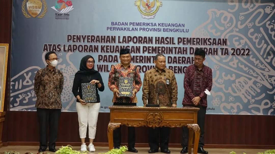 Pemkab Bengkulu Tengah Raih Opini WTP ke-10