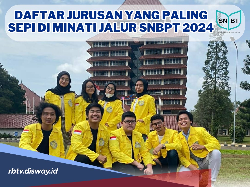 Saingan Dikit, Ini Daftar14 Jurusan yang Paling Sepi Diminati Jalur SNBT 2024, Apa Saja?