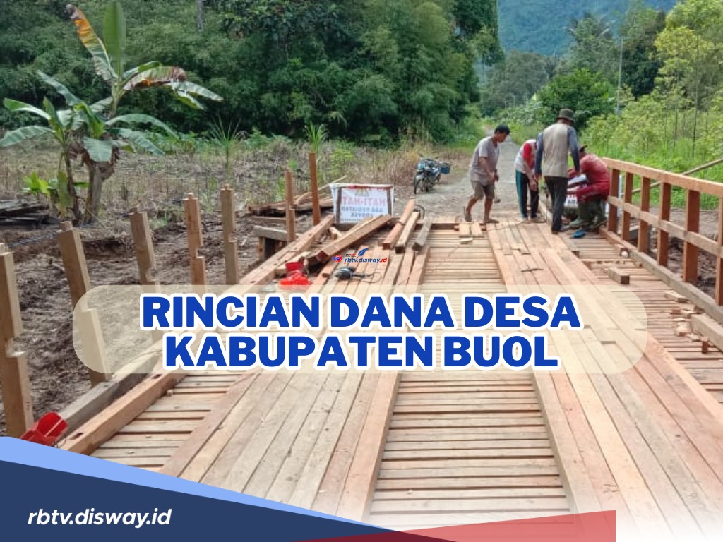 Rincian Dana Desa Kabupaten Buol, Sulawesi Tengah 2024 di 108 Desa, Mana Desa dengan Total Dana Terbesar?
