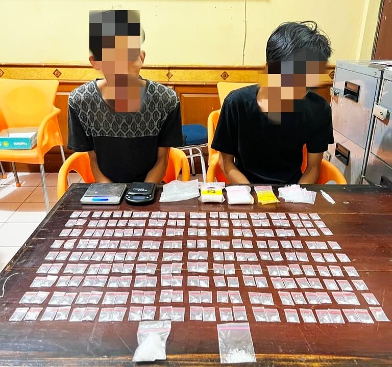 Tangkapan Besar, Polda Bekuk Dua Residivis Pemilik 250 Paket Sabu