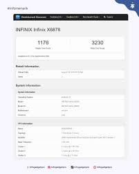 Infinix X6878 Terdaftar di Geekbench, Bakal Bawa Chipset Buatan Qualcomm, Ini Bocorannya