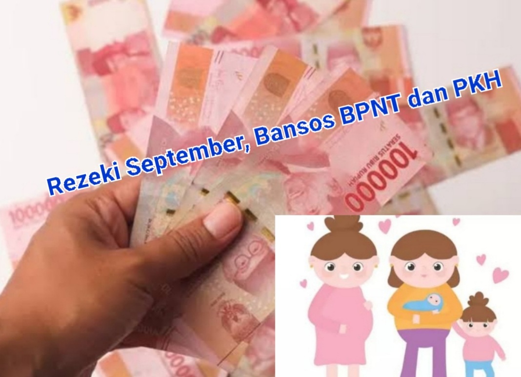 Rezeki September, Bansos BPNT dan PKH Buat Ibu Hamil, Balita, Lansia dan Pelajar Cair, Ini Besarannya