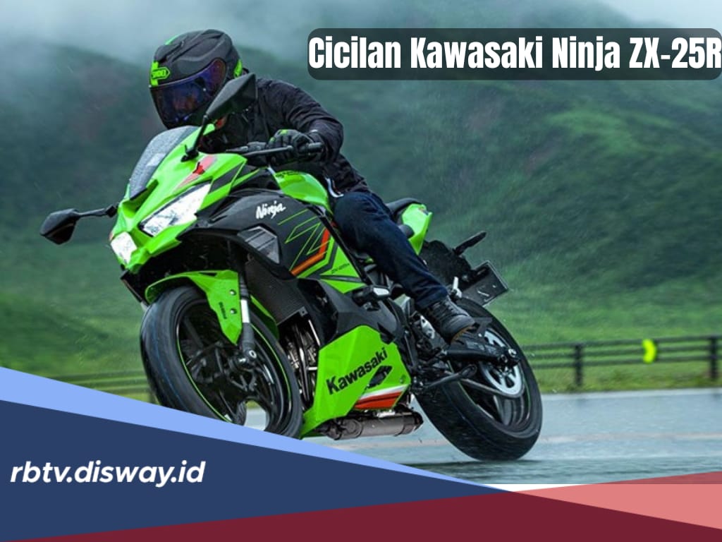 Cicilan Termurah Kawasaki Ninja ZX-25R, Edisi Terbatas 2024 dengan 5 Fitur Unggulan