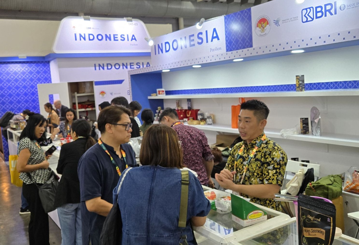 UMKM Go Global, BRI Bawa UMKM Binaan Ikuti Pameran Internasional FHA-Food & Beverage 2025 di Singapura