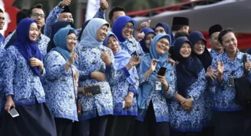 Jumlah THR dan Gaji 13 ASN, Tingkat Pendidikan  SD-SMP Rp 3,2 Juta, SMA-Diploma Rp 3,8 Juta dan S1 Rp 5 Juta