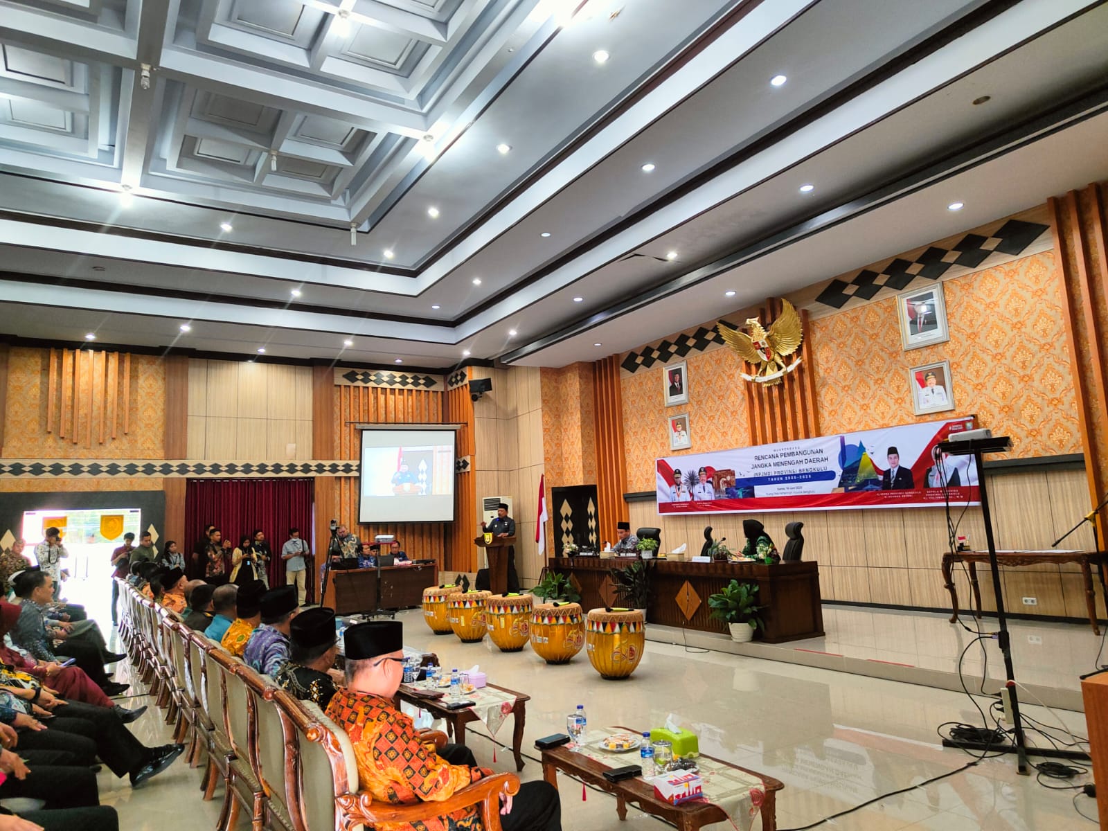 Musyawarah RPJMB, Gubernur Bengkulu Sampaikan Target Kolaborasi Pembangunan dengan Daerah