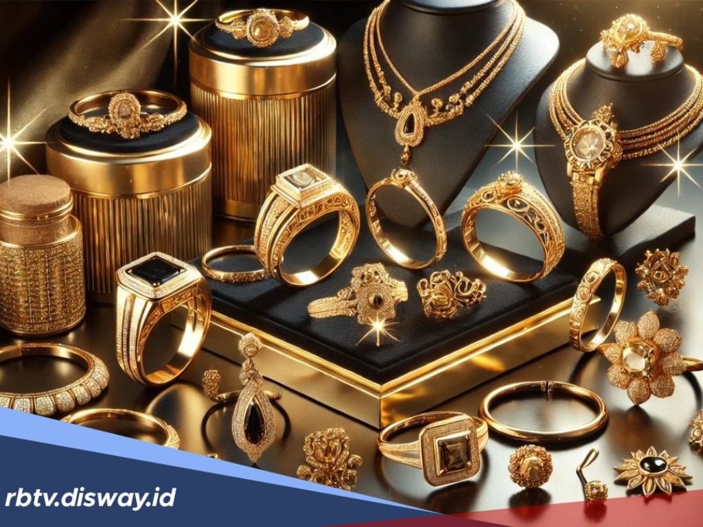 Harga Emas Perhiasan Hari Ini Lagi Turun untuk Semua Kadar, Ini Daftar Harga Terbarunya