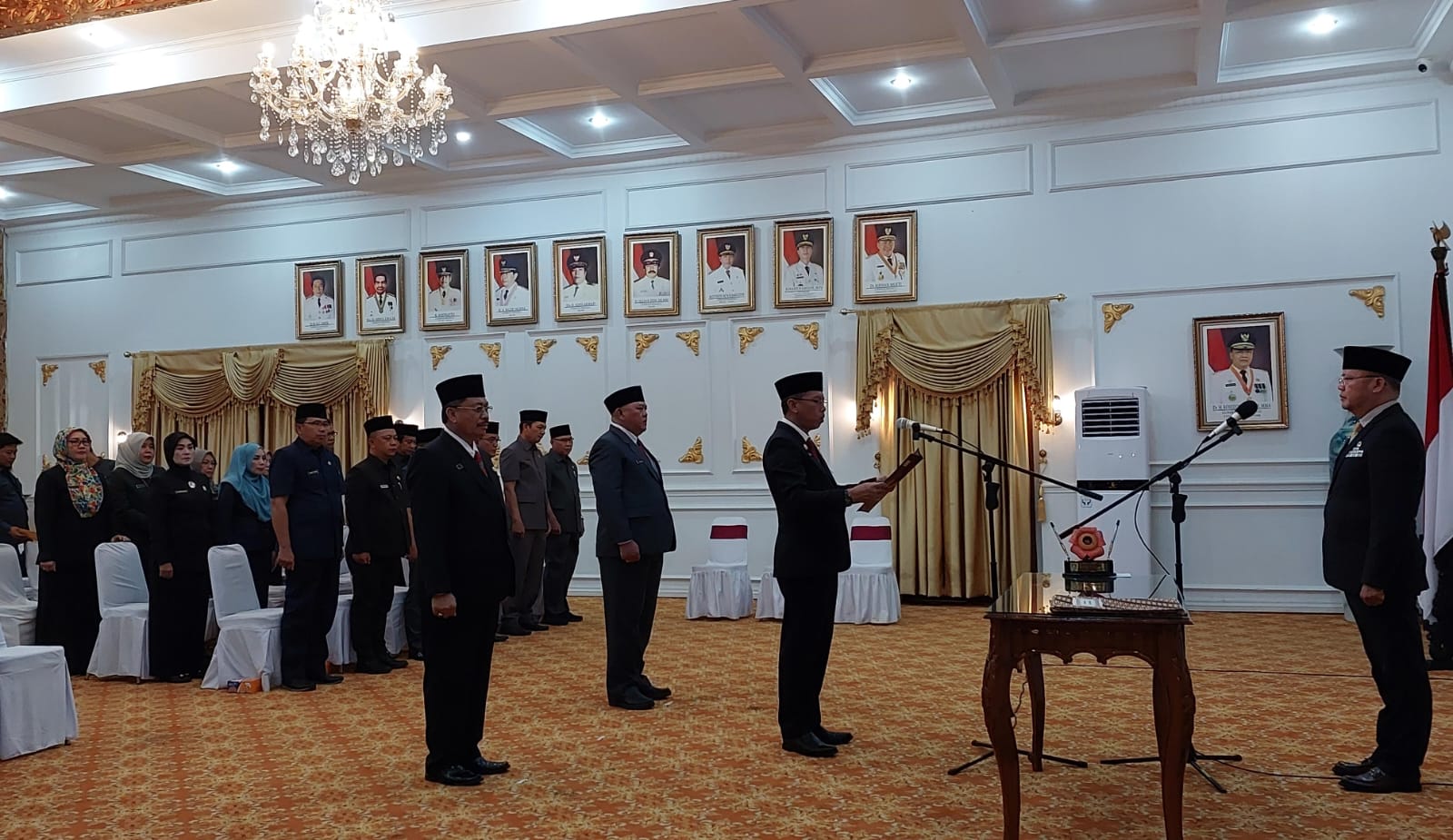 Penjabat Sekprov Bengkulu Nandar Munadi, Kadis PMD Isi Kursi Asisten II