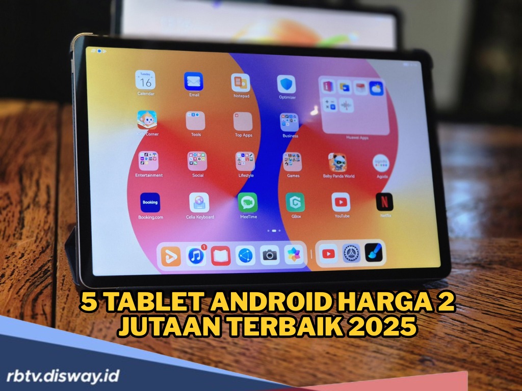5 Pilihan Tablet Android Harga Rp 2 Jutaan Terbaik 2025, RAM Besar dan Spesifikasi Memadai