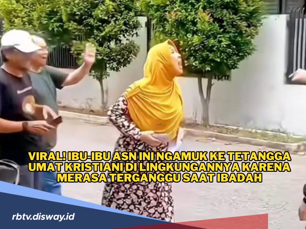 Heboh, Emak-emak ASN Ini Ngamuk ke Tetangga yang Sedang Ibadah, Apa yang Terjadi?