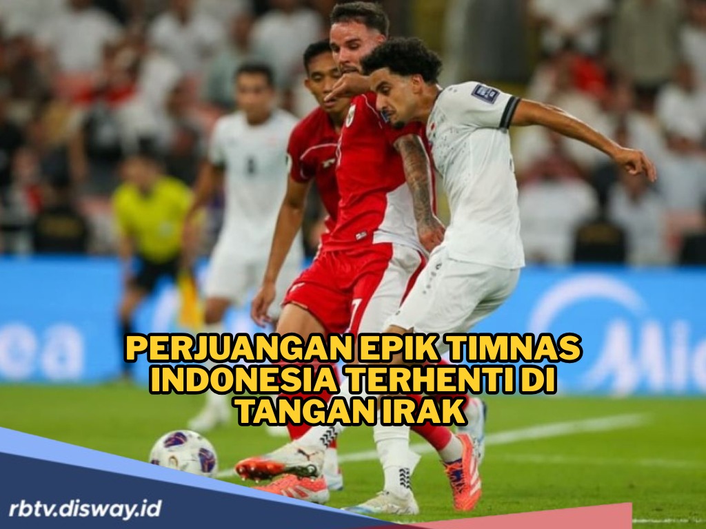 Timnas Indonesia Kubur Mimpi ke Piala Dunia 2026, Tumbang dari Irak