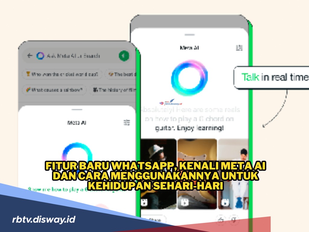 Fitur Terbaru WhatsApp, Kenali Meta AI dan Cara Menggunakannya untuk Kehidupan Sehari-hari