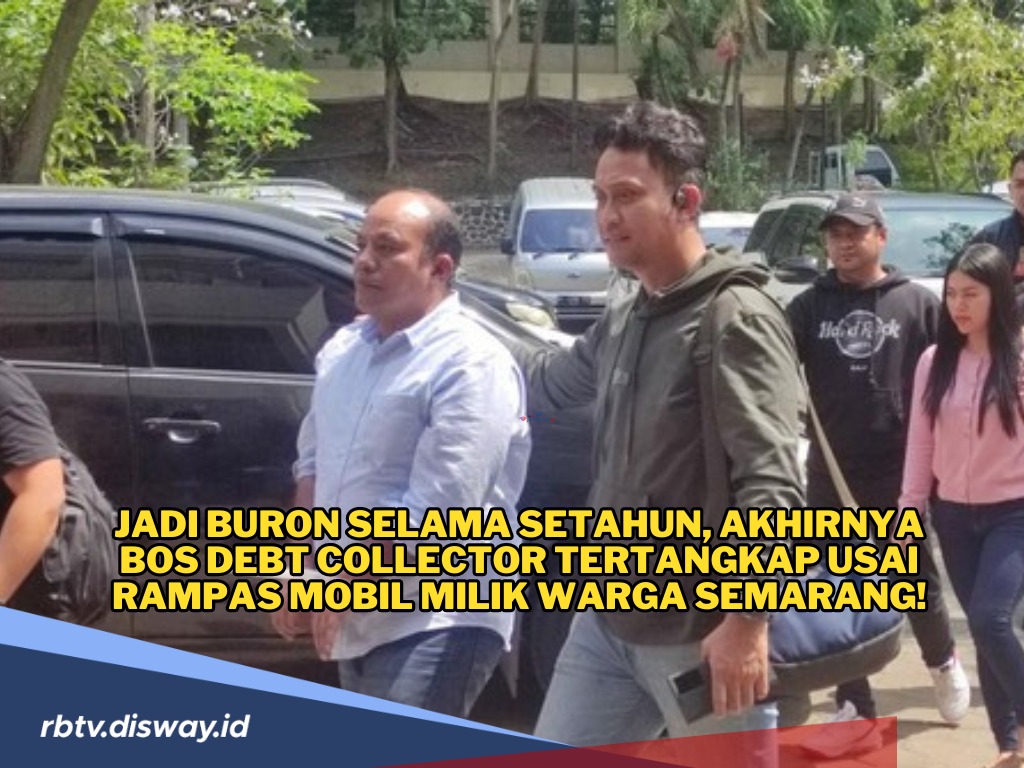 Buron Selama Setahun, Akhirnya Bos Debt Collector Tertangkap Atas Kasus Perampasan Mobil Milik Warga Semarang!