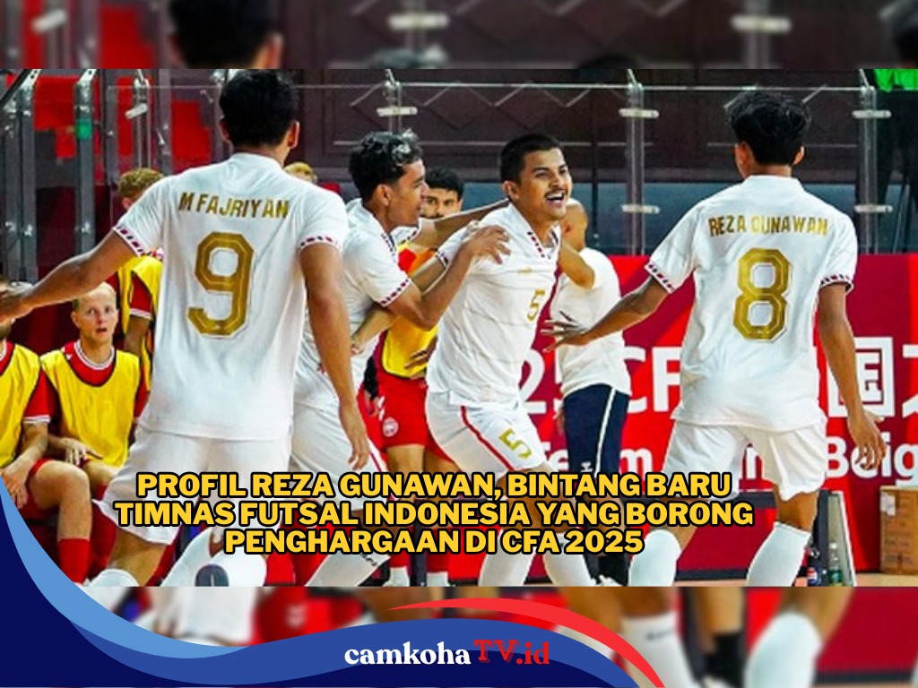 Profil Reza Gunawan, Bintang Baru Timnas Futsal Indonesia yang Borong Penghargaan di CFA 2025