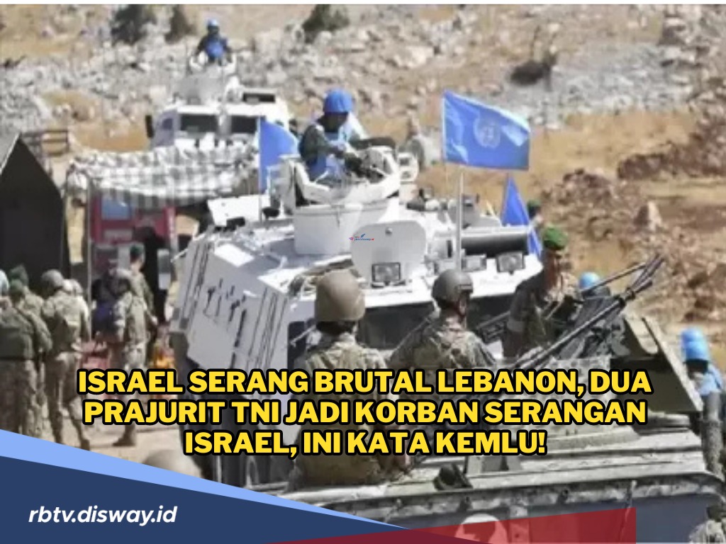 Israel Serang Markas UNIFIL di Naqoura dengan Tank Merkava IDF, Hukum Internasional Dilanggar