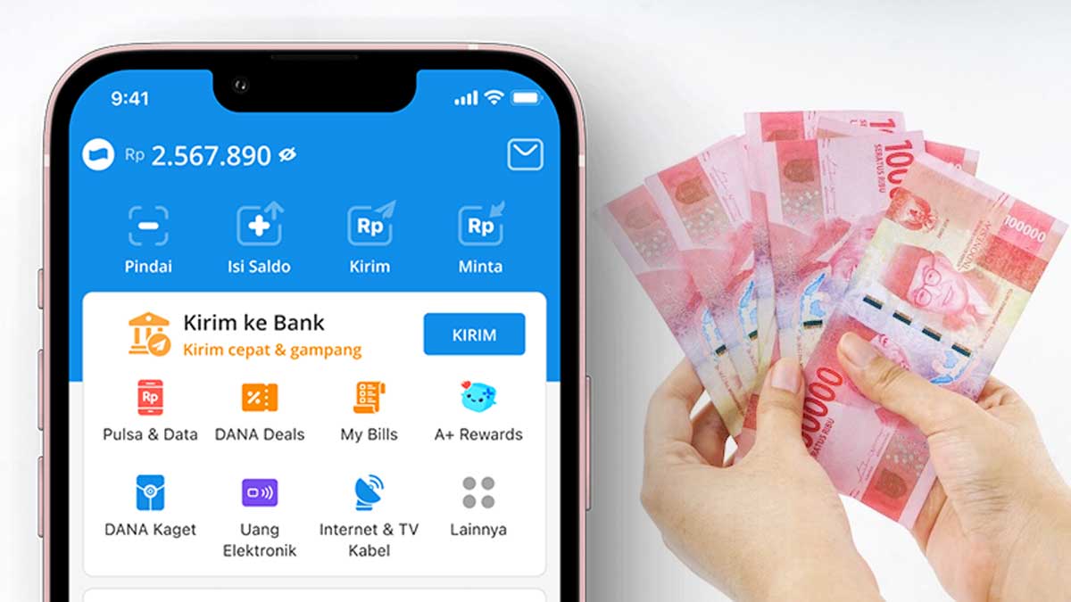 Cara Pinjam Uang di Aplikasi DANA, Cek Besaran Bunganya