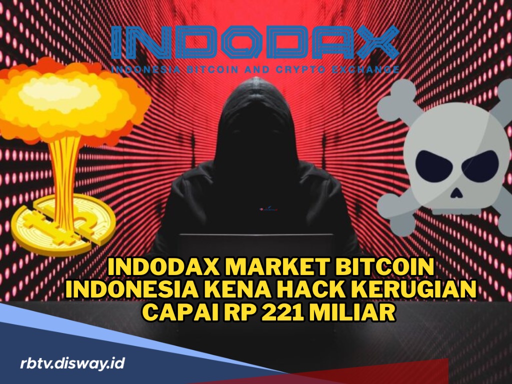 Indodax Market Bitcoin Indonesia Kena Hack, Kerugian Capai Rp 221 Miliar, Dana Investor Aman?