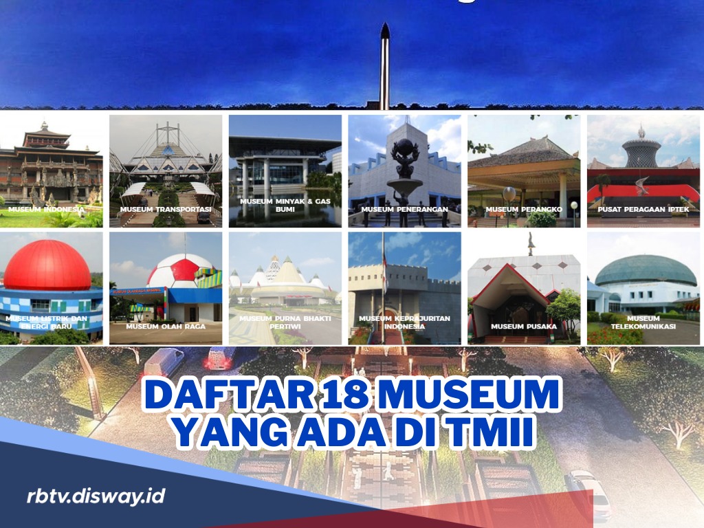 Liburan Sambil Belajar, Ini Daftar 18 Museum Yang Ada di TMII, Wajib Kamu Kunjungi!