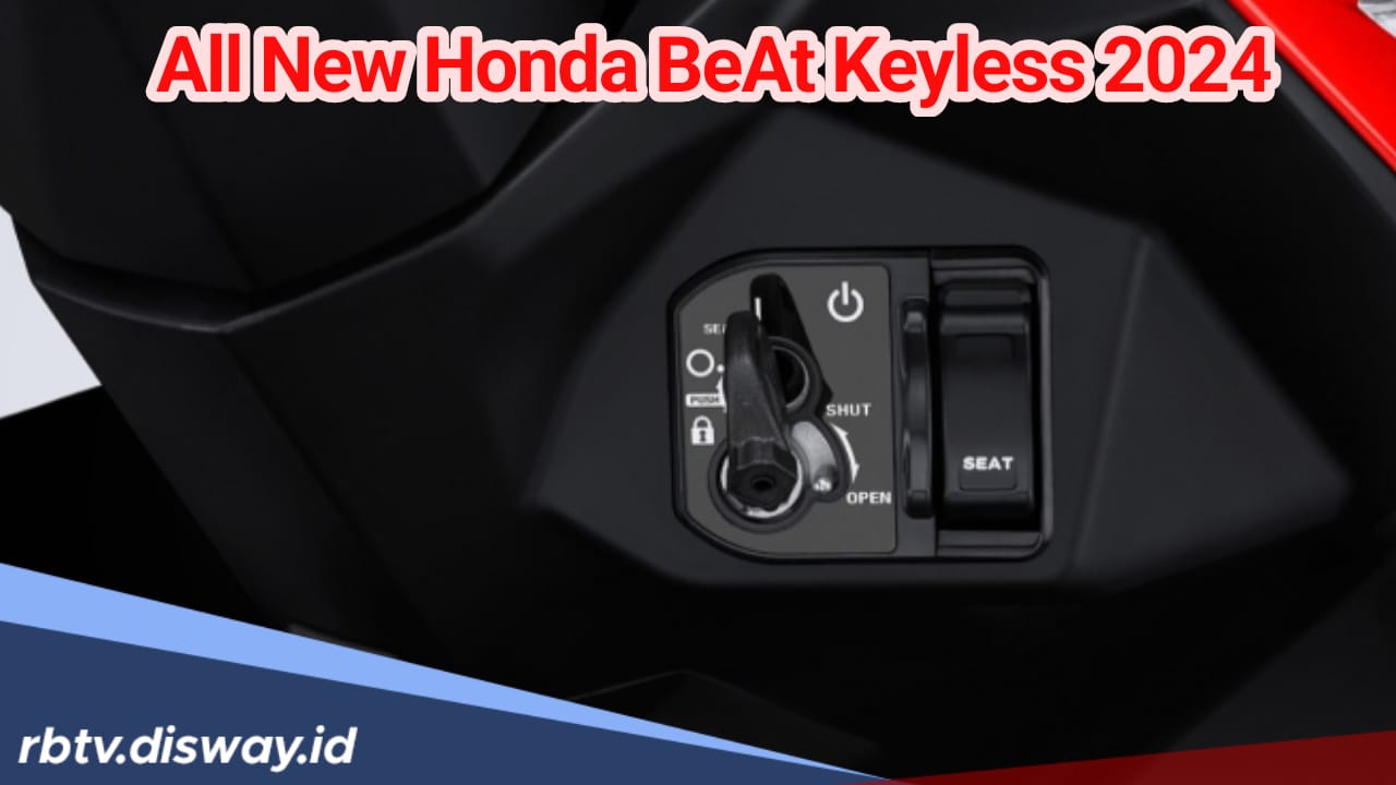 All New Honda Beat Keyless Rangka ESAF 2024, Skuter Matic dengan Fitur Canggih