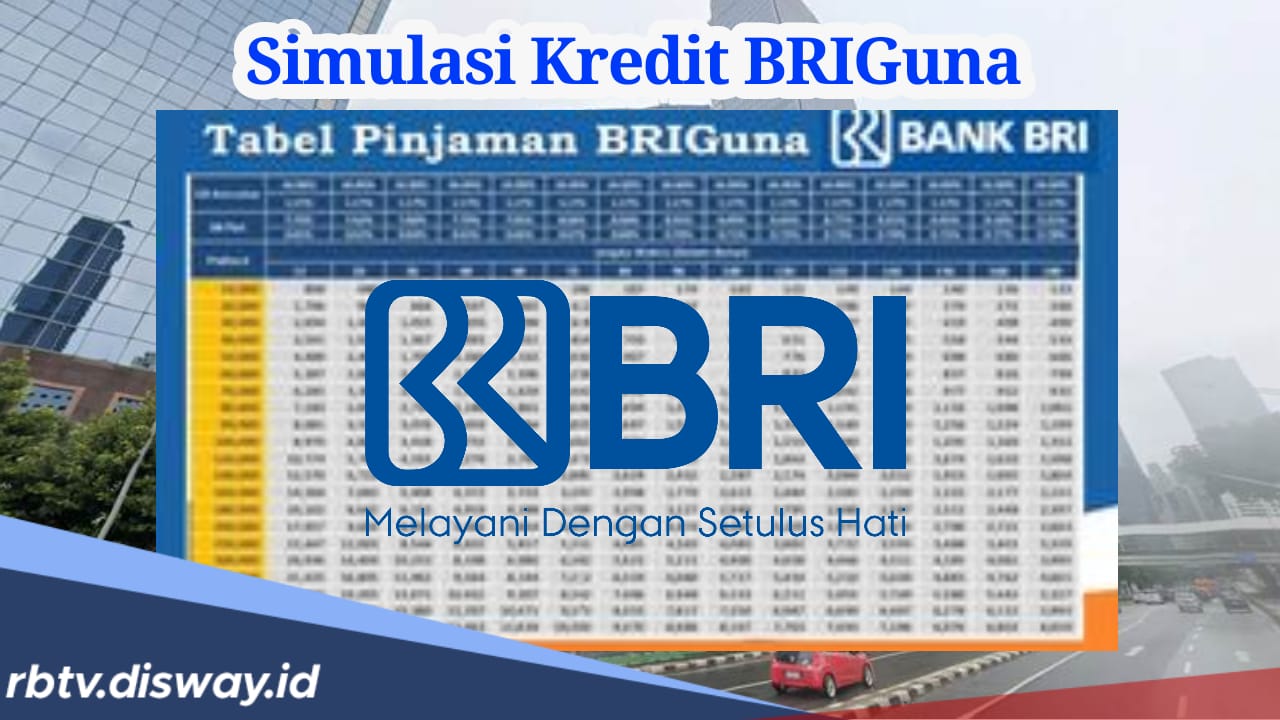 Simulasi Kredit BRIguna Pinjaman Rp 10 Juta, Ini Syarat Pengajuannya 