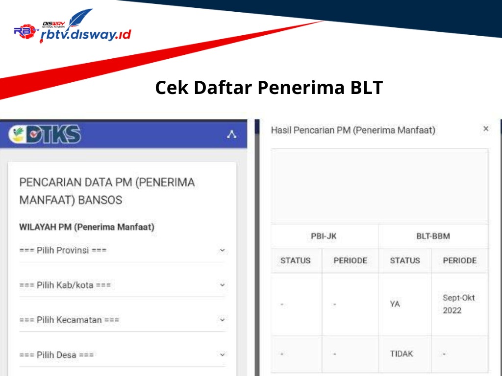 Cek Daftar Penerima BLT Rp 600 Ribu, Caranya Gampang Cukup Lewat Situs Kemensos