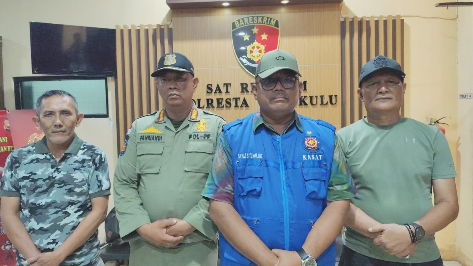 Danton Satpol PP Kota Bengkulu Laporkan Oknum Pedagang ke Polisi, Kasus Dugaan Pengancaman