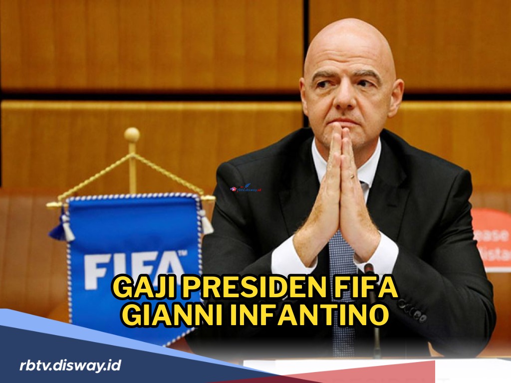 Jadi Bos Sepak Bola Dunia, Segini Gaji Presiden FIFA Gianni Infantino yang Mendapat Kenaikan Gaji  33 Persen