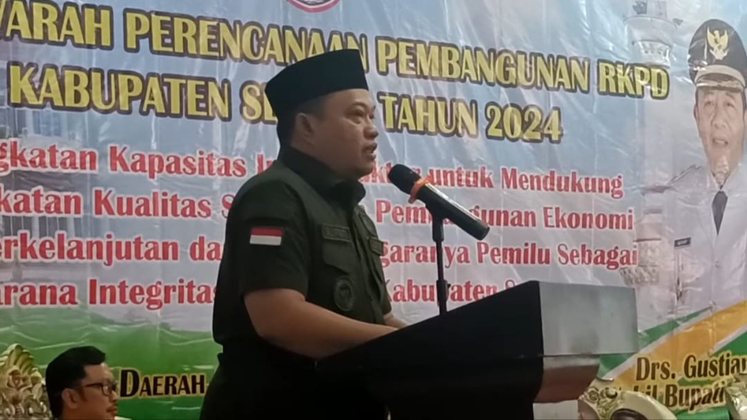 Sentilan Bupati Seluma saat Buka Musrenbang RKPD, Kita Belum Merdeka Listrik!