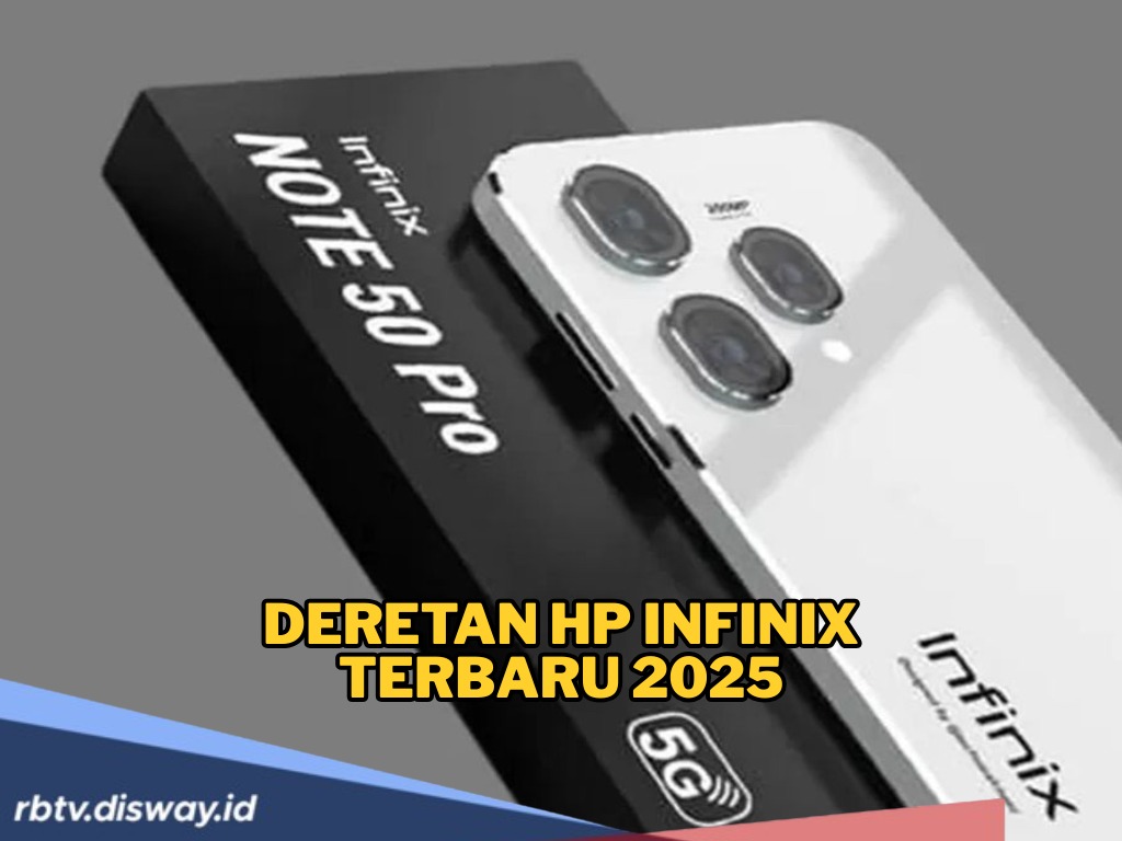 5 HP Infinix Terbaru Oktober 2025 Desain Premium Harga Murce, Kualitas Bukan Kaleng-kaleng