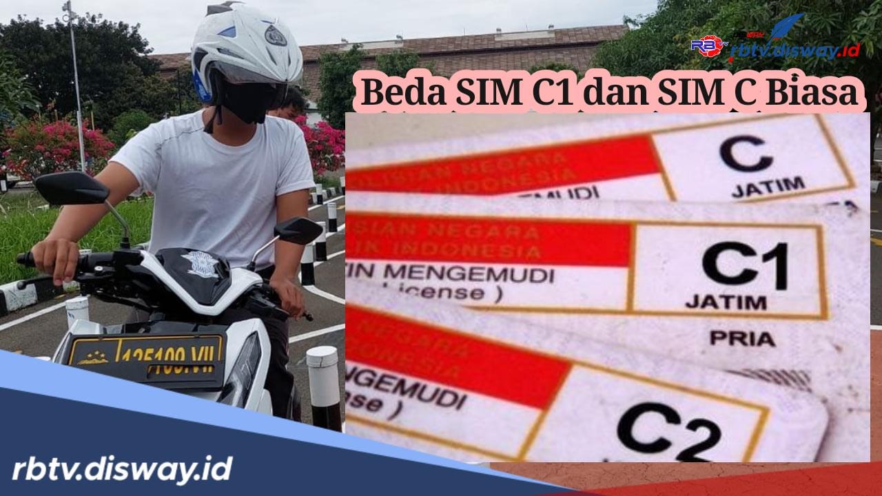 Sama-sama untuk Pengendara Motor, Apa Beda SIM C1 dengan SIM C Biasa?