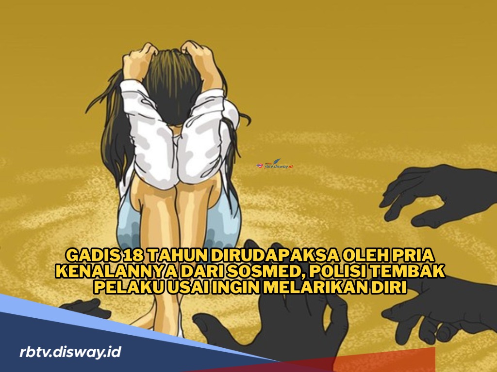 Kenalan di Sosmed, Gadis 18 Tahun Dirudapaksa, Pelaku Dihadiahi Timah Panas