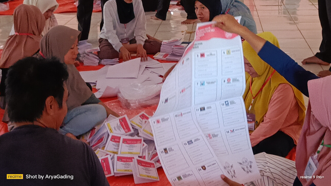 Waduh, Surat Suara Pemilu untuk Seluma Kurang Puluhan Ribu Lembar