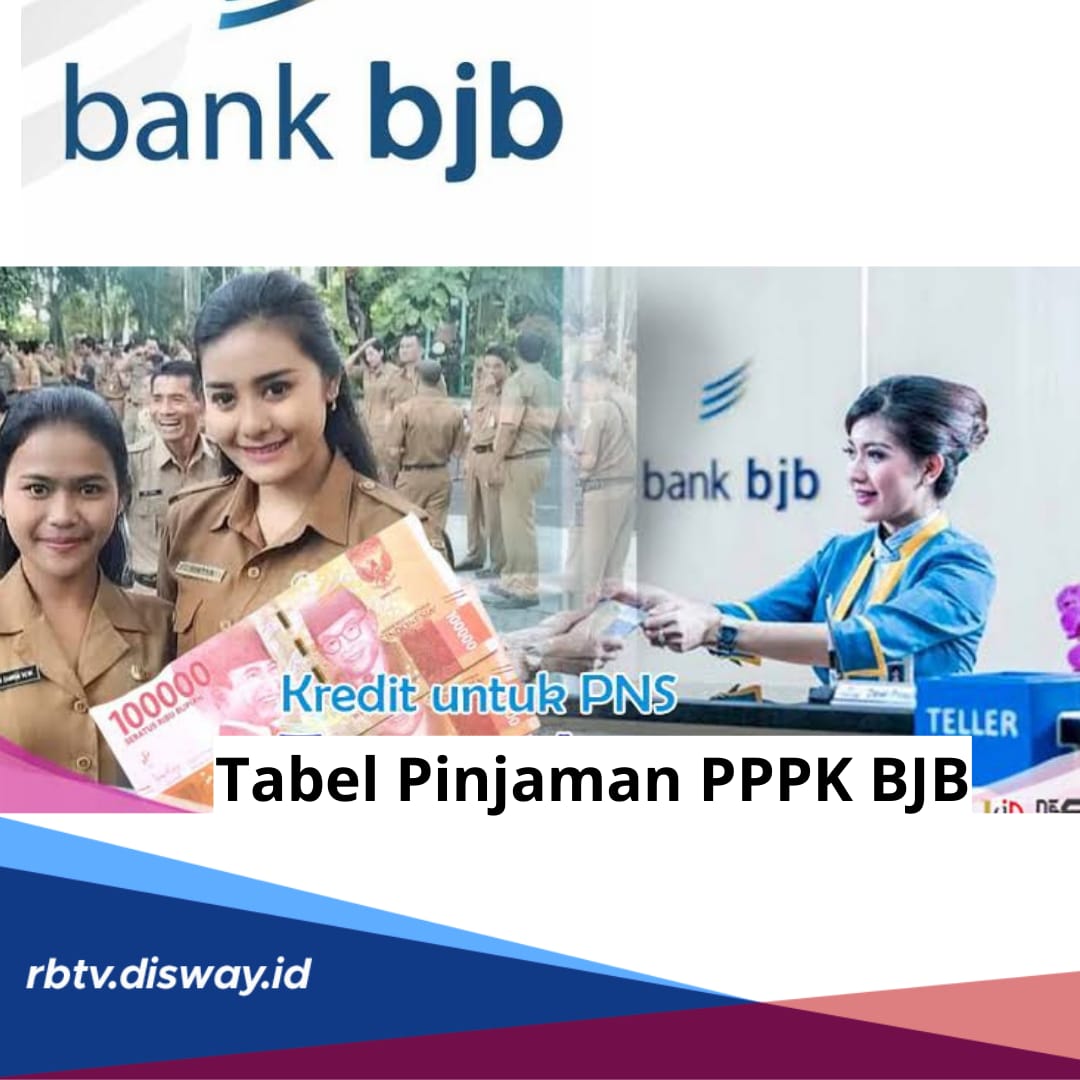 Tabel Pinjaman PPPK BJB Rp 100 Juta Tenor 15 Tahun, Ini Persyaratan Gadai SK PPPK di BJB