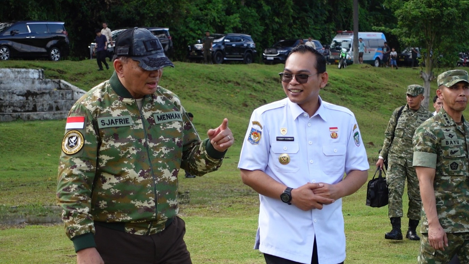 Bupati Seluma Usulkan Pendirian Rindam ke Menhan Sjafrie Sjamsoeddin