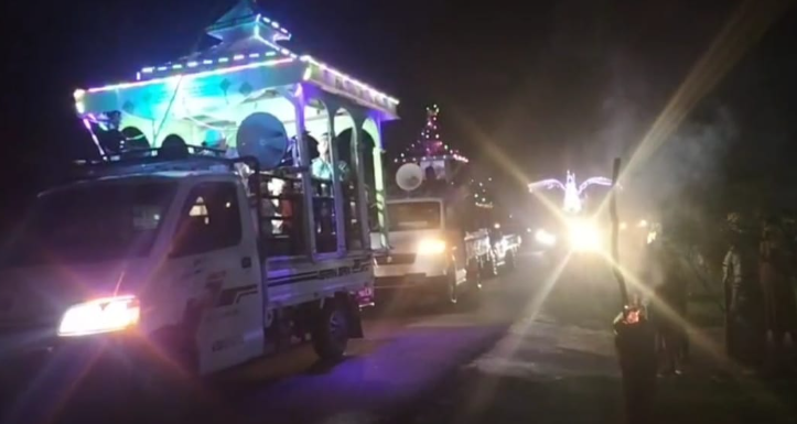Kemeriahan Takbiran, Ribuan Warga Seluma Tumpah Ruah Ke Jalan Raya