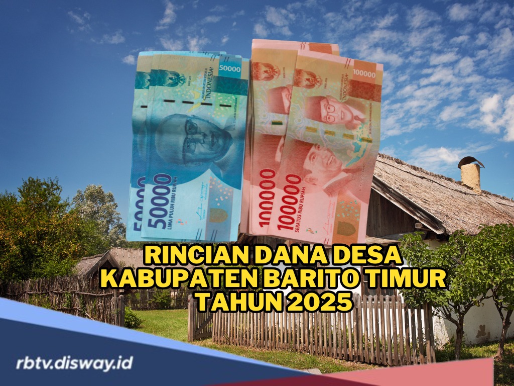 Rincian Dana Desa Kabupaten Barito Timur Tahun 2025, Desa Mana Terima Alokasi Dana Terbanyak