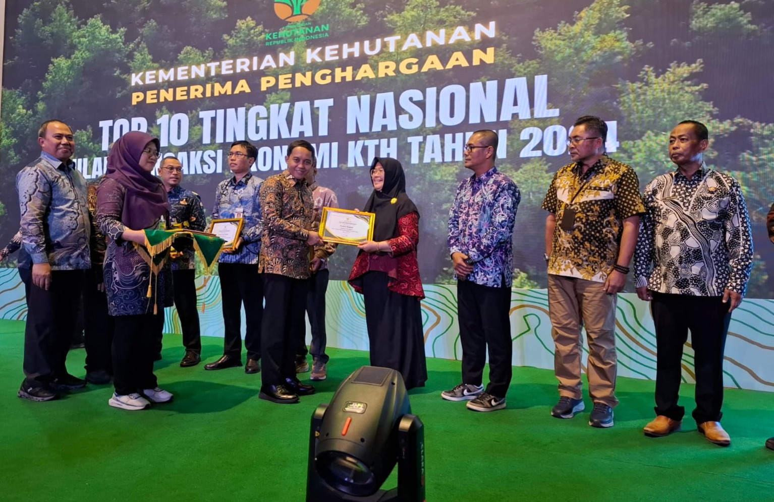 Provinsi Bengkulu Raih Penghargaan Nasional, Terbaik ke-VI Transaksi Ekonomi Kehutanan 