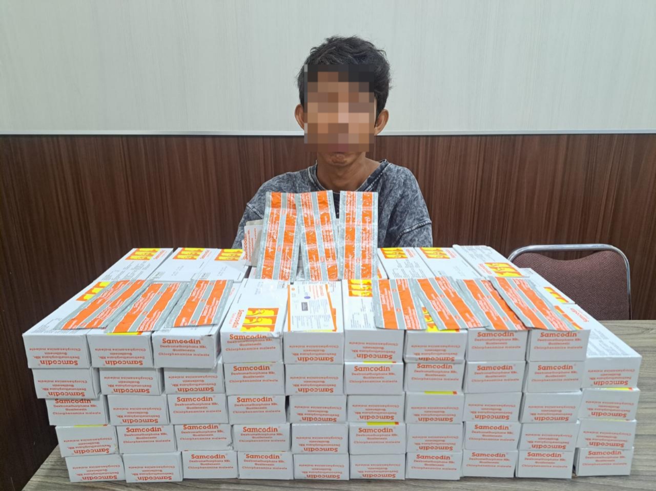 6000 Butir Obat Terlarang Diamankan, Pemuda Kandang Limun Ini Diproses Hukum