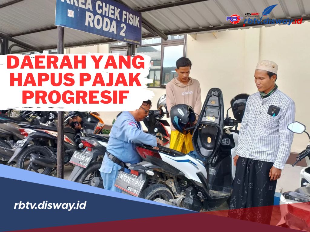 Daftar Daerah yang Resmi Hapus Pajak Progresif Kendaraan, Cek Daerahmu