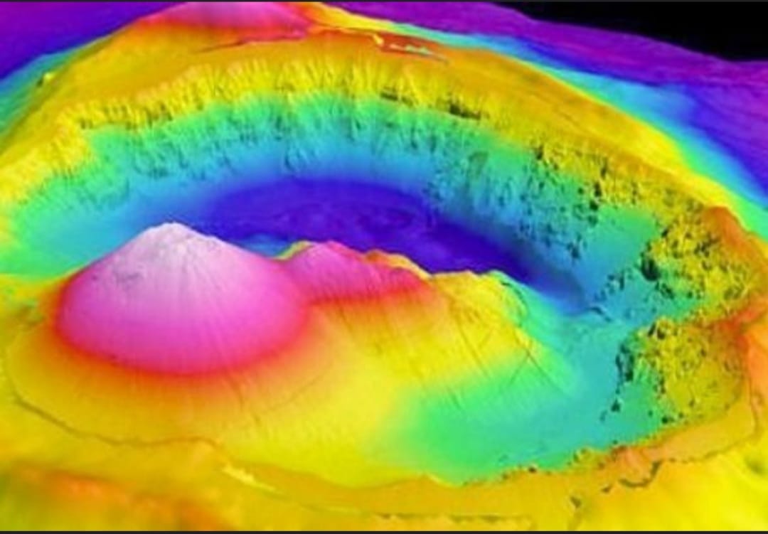 Masyaallah, Gunung Berapi Bawah Laut Misterius Tumbuh Setinggi 975 Meter