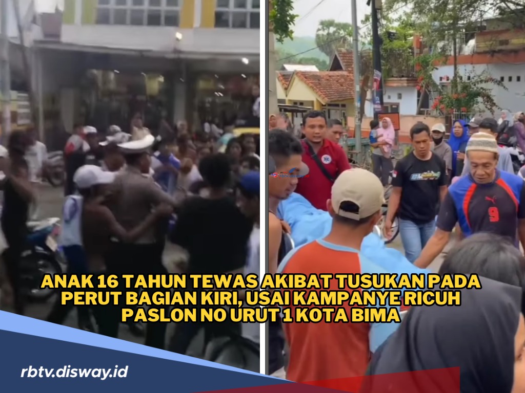 Kampanye Akbar Berubah Jadi Duka, Remaja 16 Tahun Tewas Ditusuk 