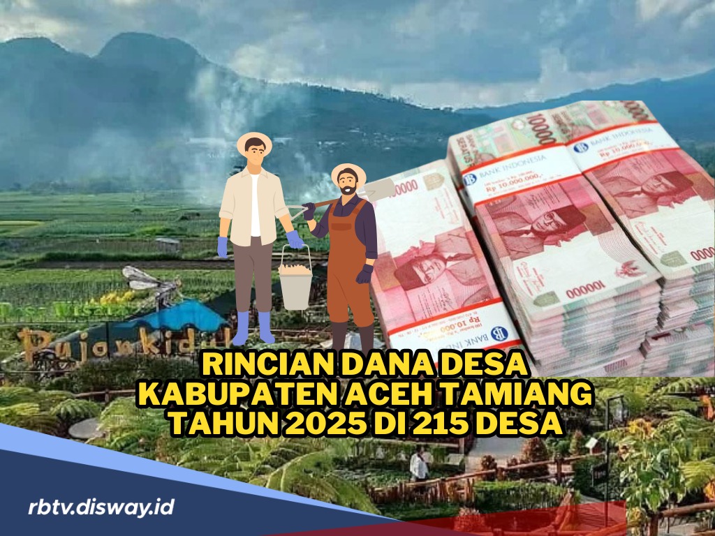 Rincian Dana Desa Kabupaten Aceh Tamiang Tahun 2025 untuk 215 Desa, Mana Desa dengan Alokasi Dana Terbanyak?