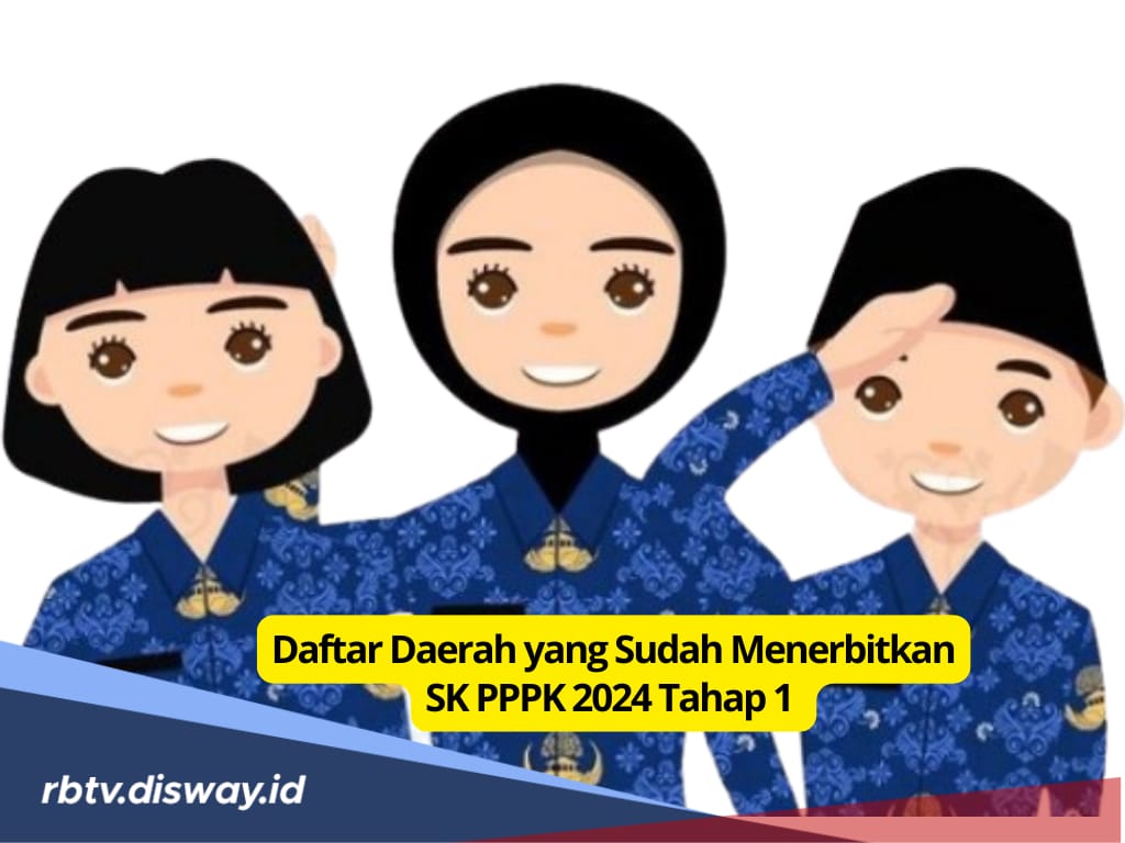 Inilah Daftar Daerah yang Sudah Menerbitkan SK PPPK 2024 Tahap 1, Cek Adakah Daerahmu di Sini?