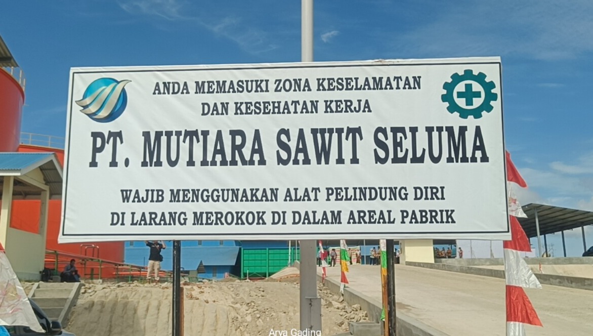 Jaga Iklim Investasi, Bupati Seluma Teddy Rahman Resmikan Pabrik CPO PT. MSS