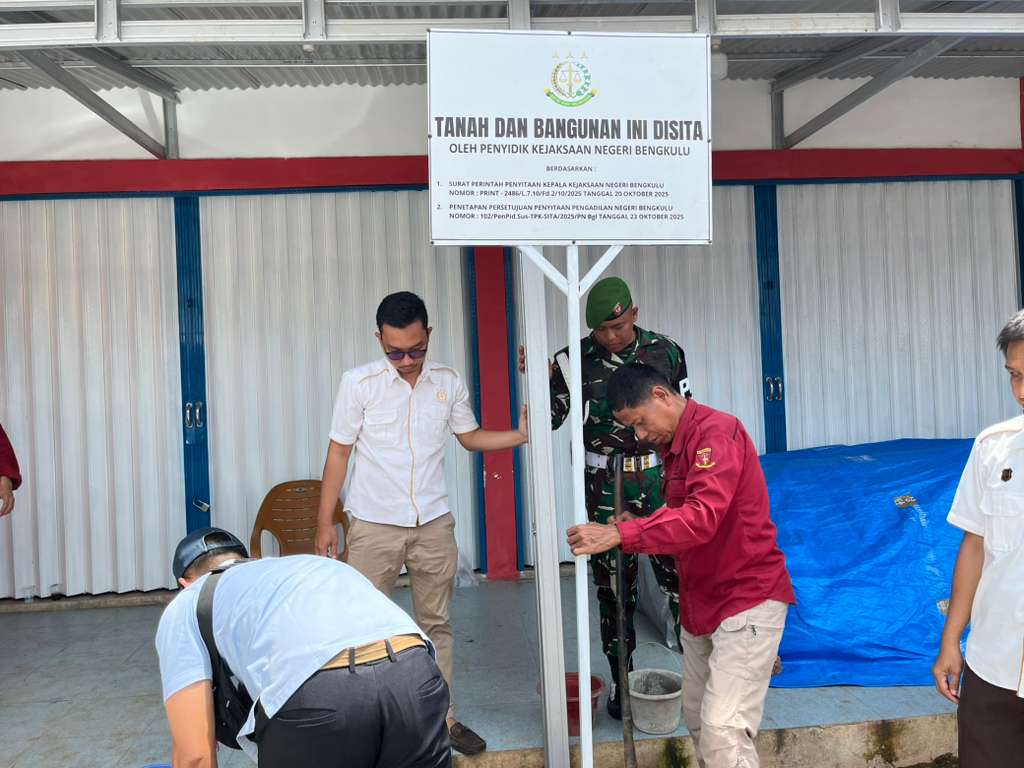 Kejari Bengkulu Sita 52 Kios Pasar Panorama, Bagaimana Para Pedagangnya?