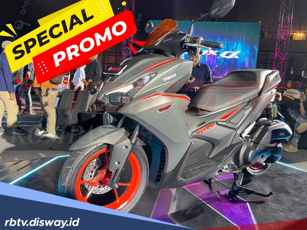 Ada Promo Yamaha Aerox Alpha Akhir Tahun, Kuota Terbatas